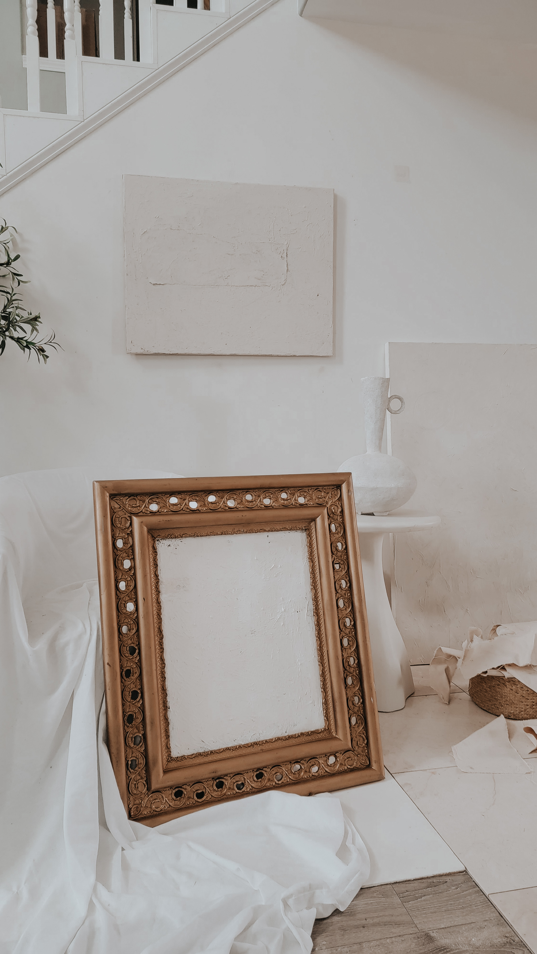 Artwork No. 11 (with antique frame)