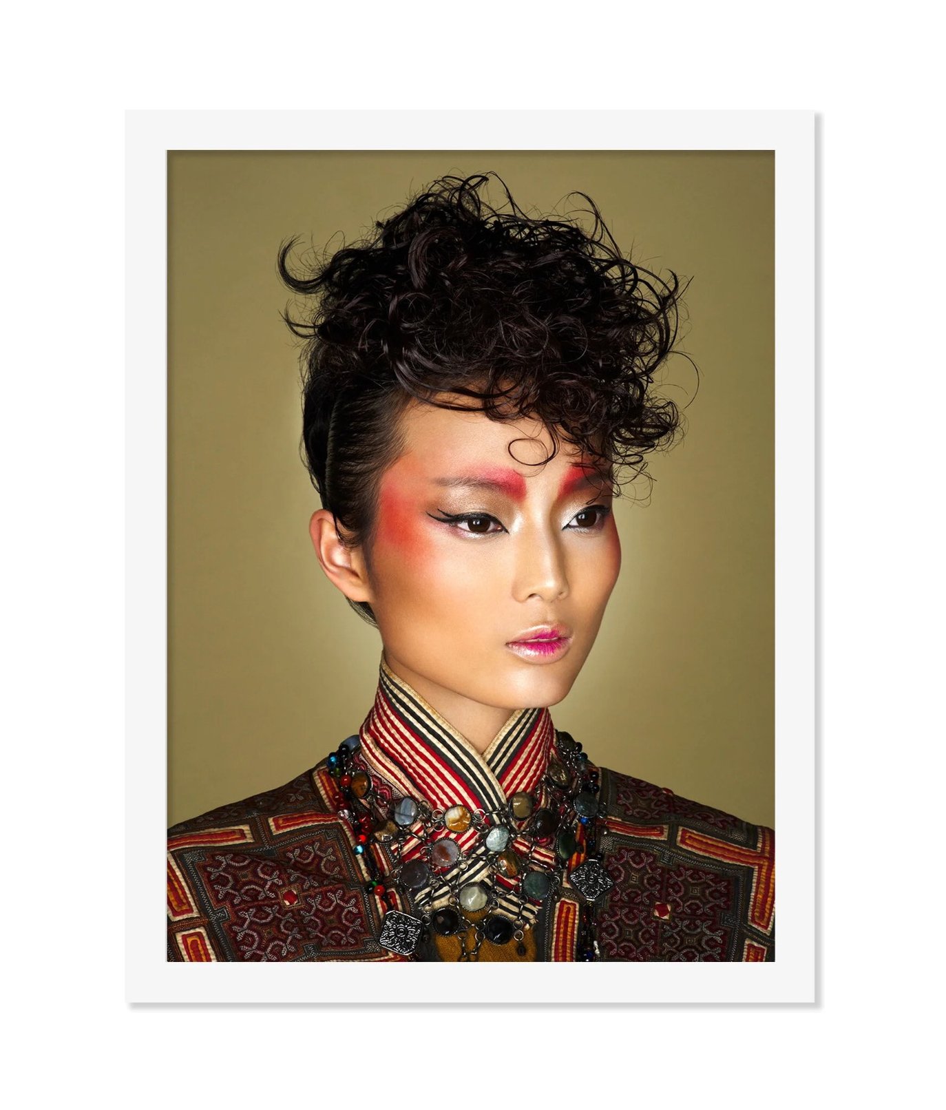 SHAKIRA TRIBE, KUNMING CHINA 2011 30X20 FRAMED