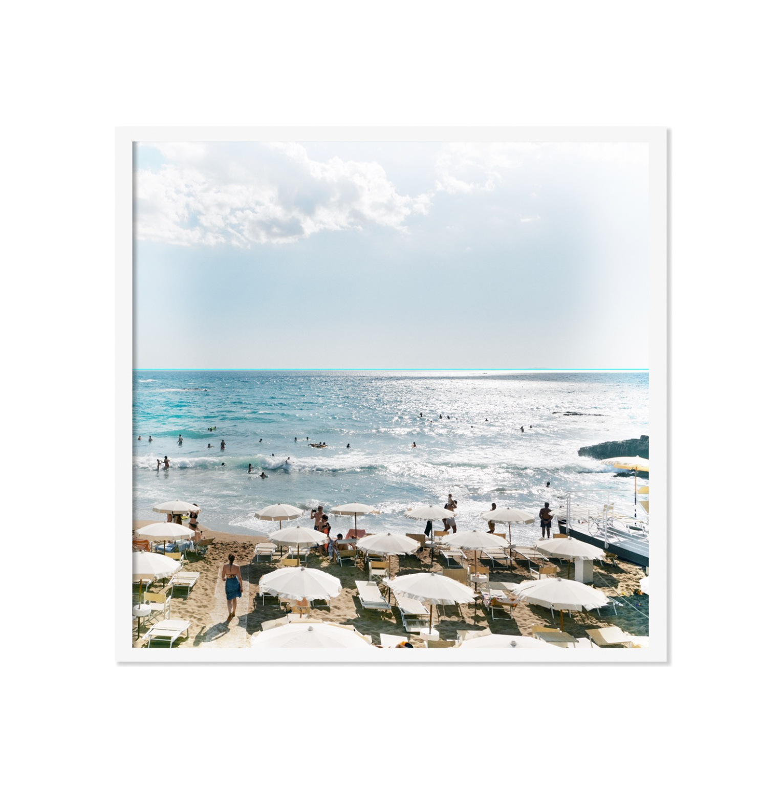QUERCETANO, ITALY 2022, DUE / 30X30" FRAMED
