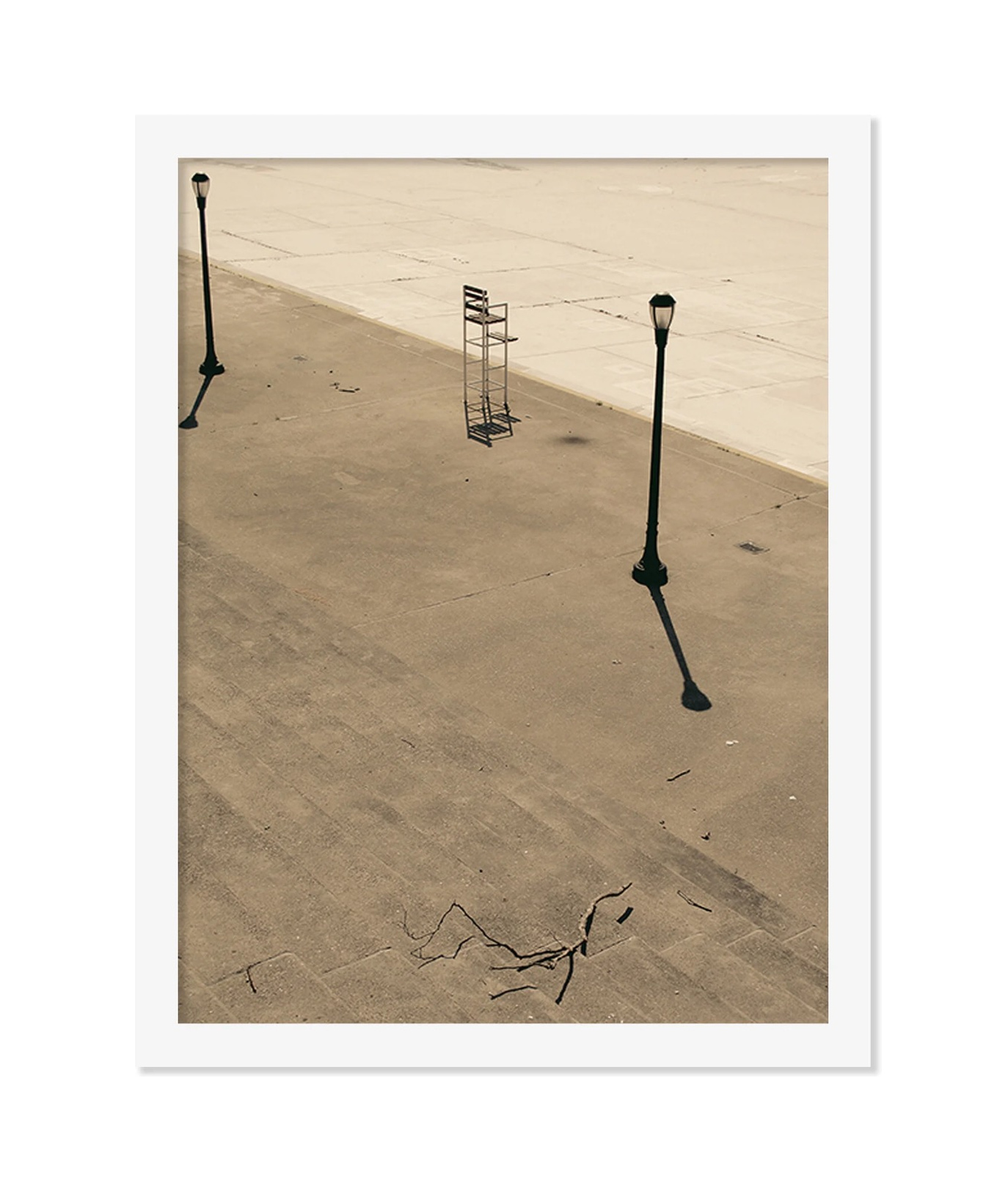 NO ONE TO WATCH, NEW YORK, USA 2009 / 30X20" FRAMED