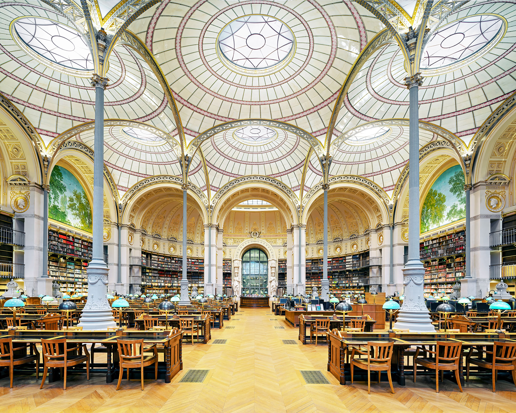 Salle Labrouste, National Library of France, Paris